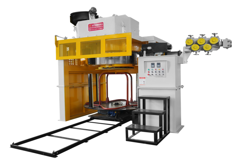 Inverted wire drawing machine