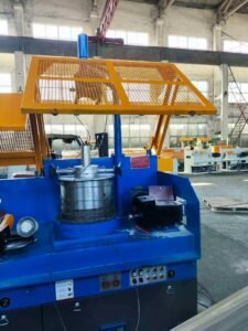 600mm accumulative vertical capstan for straight line wire drawing machine, wire storage for butt welding