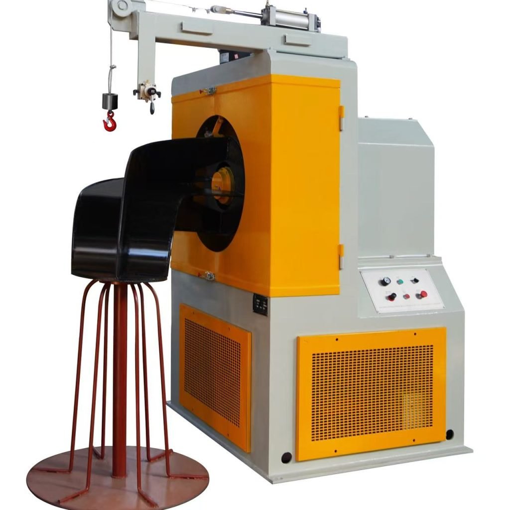 Trunk type wire take-up machine